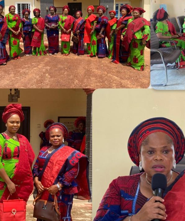 CIVIL DEFENCE OFFICERS’ WIVES ASSOCIATION (CDOWA) PAYS A COURTESY VISIT TO THE NIGERIAN ARMY OFFICERS’ WIVES ASSOCIATION (NAOWA)