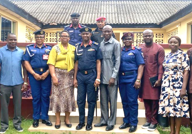 PHARMACY COUNCIL OF NIGERIA (PCN) PAYS COURTESY VISIT TO THE NSCDC ENUGU STATE COMMAND