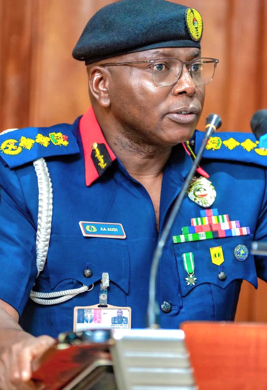 Lagos NSCDC Commandant, Adedotun Keshinro, Hails CG Audi at 58, Celebrates his Transformational Leadership