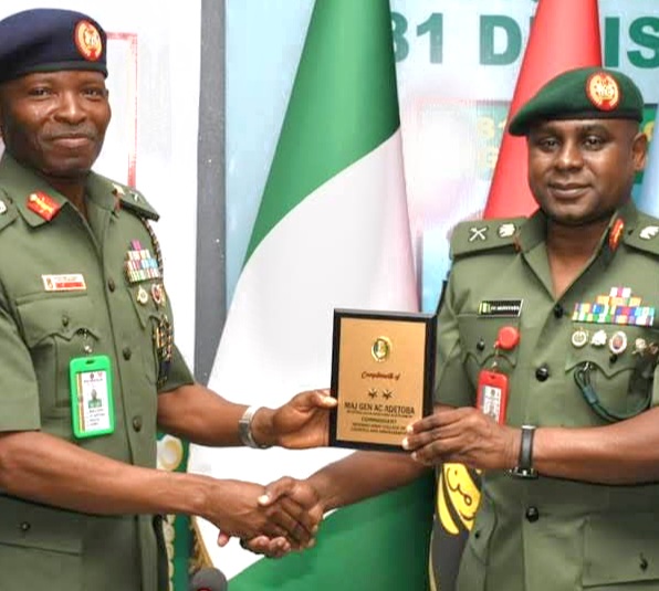 NACOLM Commandant and NAFDAC Director Pay Courtesy Visits to GOC 81 Division
