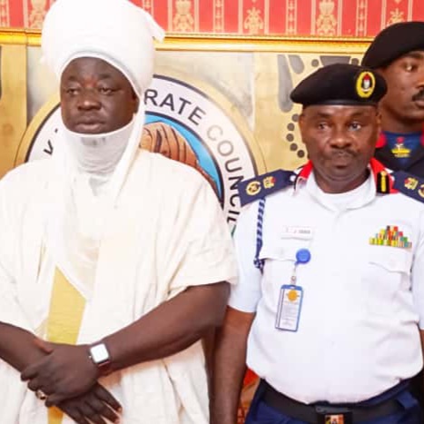 NSCDC Gombe Commandant Jibrin Idris Embarks on Operational Tour of Nafada, Funakaye, and Kwami LGAs