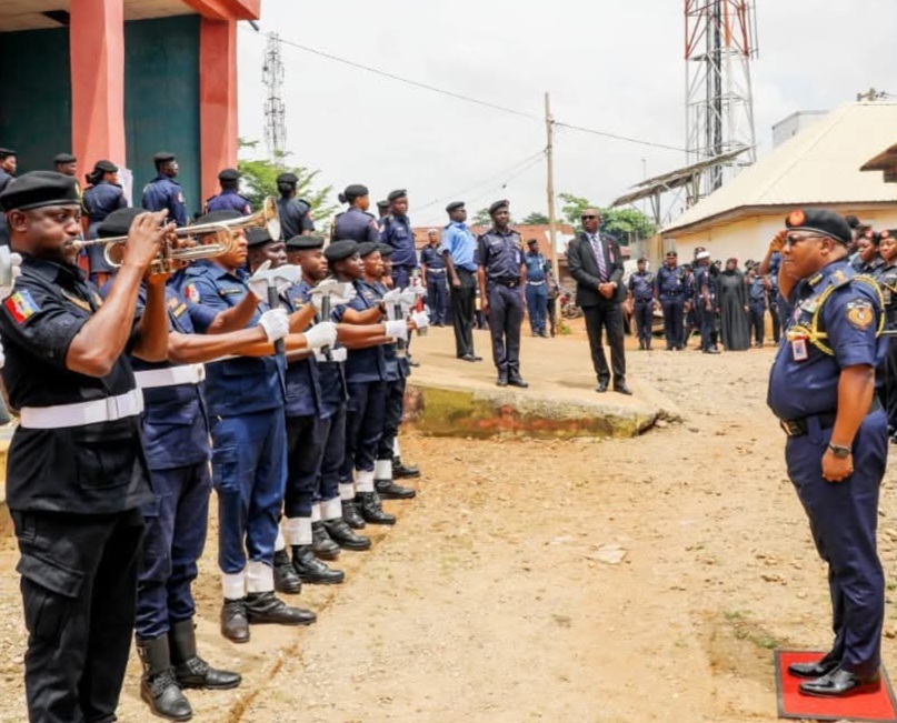 Kwamandan Janar Olumode Ya Ziyarci Cibiyoyin Hukumar Kariya Daga Gobara na Nyanya da Apo a Abuja
