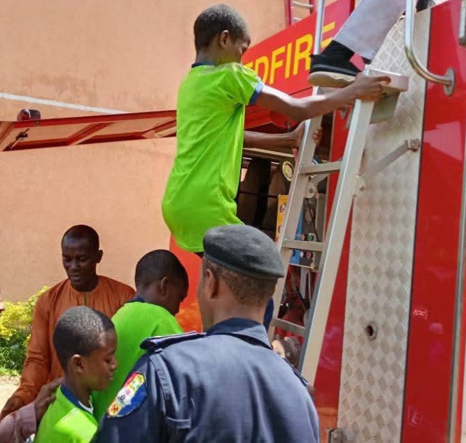 Federal Fire Service Sensitizes Students on Fire Safety at Forth International School, Sokoto