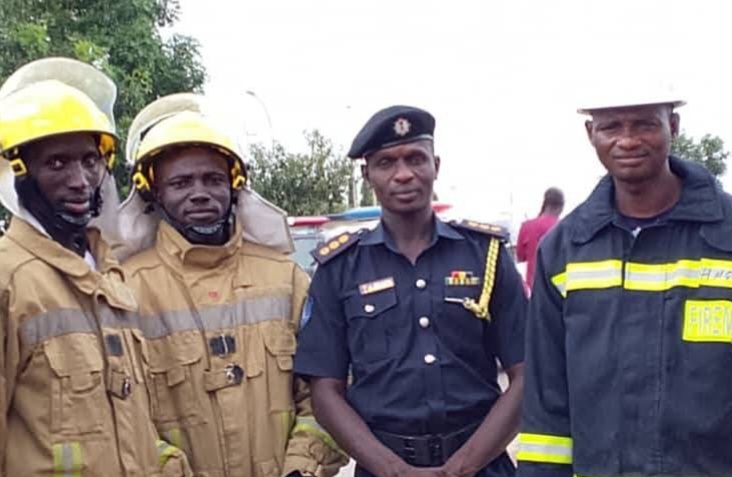 Hukumar Kashe Gobara ta Gombe Ta Hade da Shugabannin Tsaro don Tarbar Uwargidan Shugaban Kasa, Oluremi Tinubu, a Ziyarar Aiki