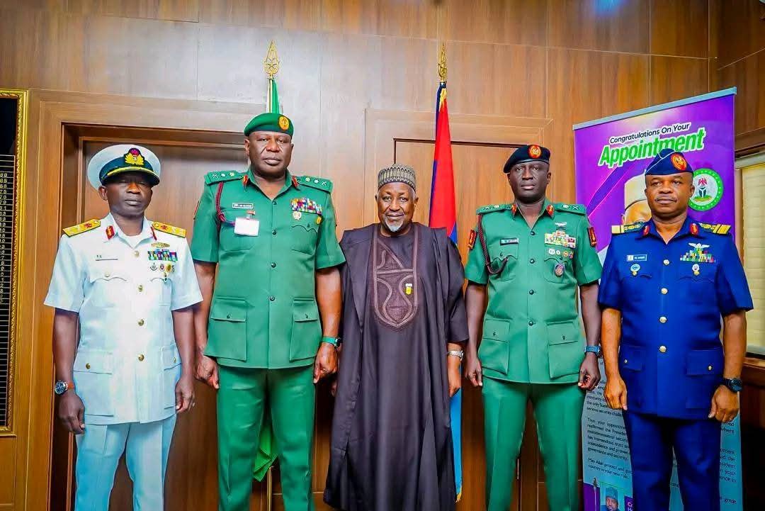 Minister of Defence And The New Service Chiefs