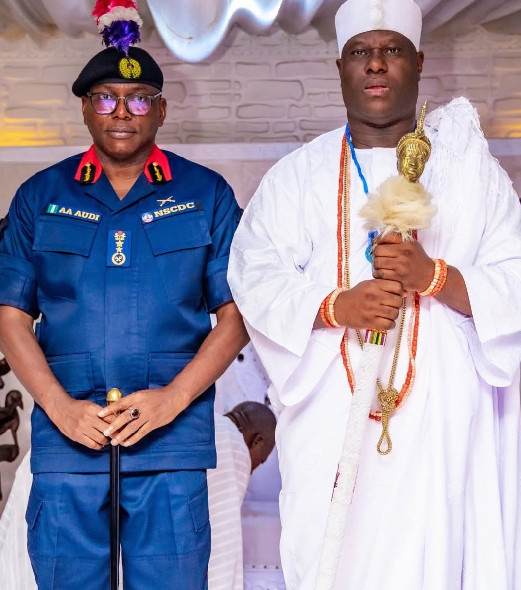 Ooni na Ife Ya Yabi NSCDC a Matsayin Ginshiƙi na Aminci da Sauyi a Tsaron Ƙasa