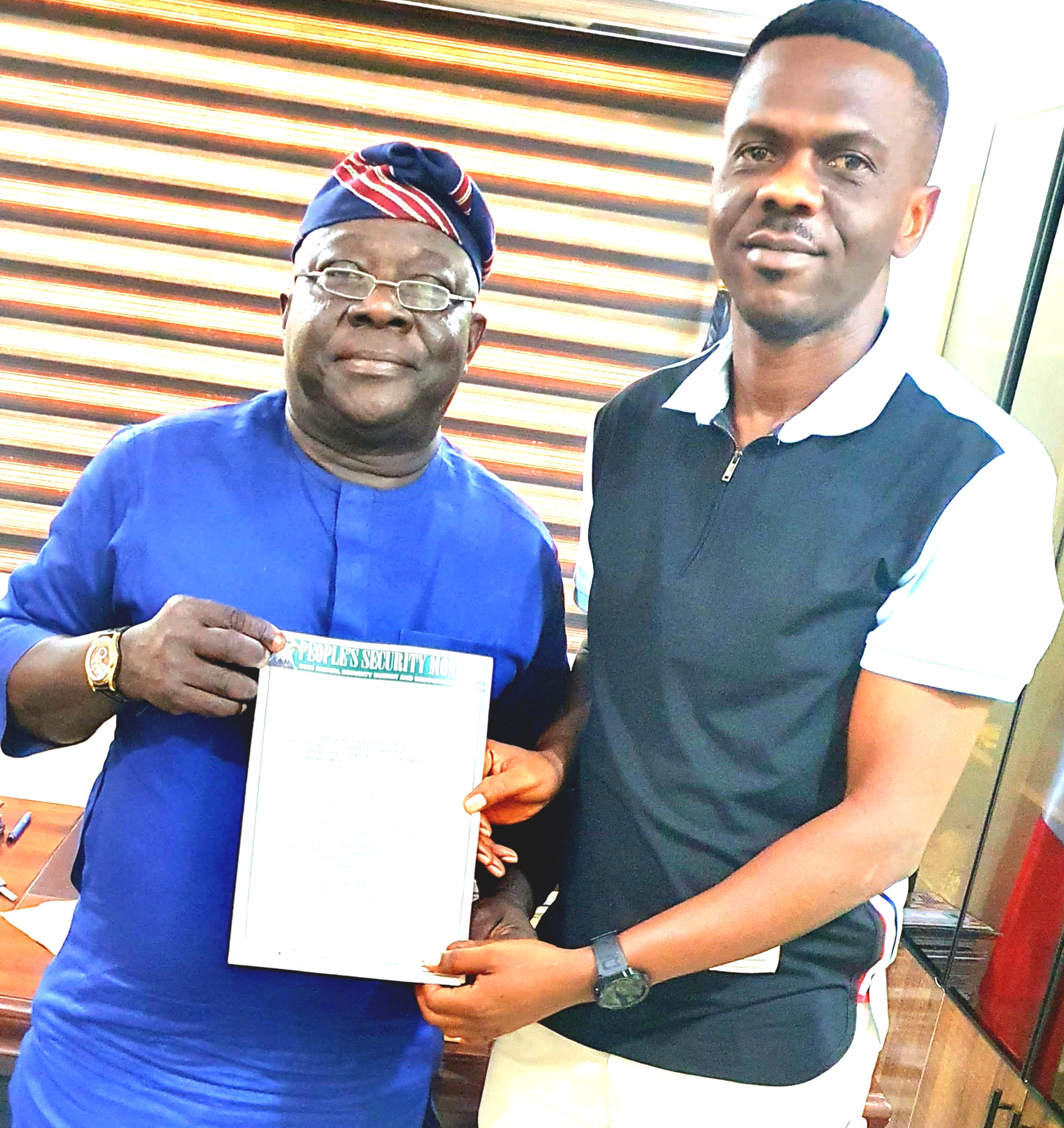 NSCDC Special Mining Marshals Commander, John Onoja Attah, Receives Nomination for 2025 People’s Security Monitor Recognition Award,