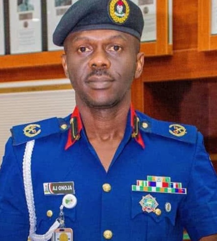 2025 TARON TSARO NA PSM: ACC JOHN ONOJA ATTAH, Kwamandan Rundunar NSCDC Special Mining Marshals, zai gabatar da jawabi a Taron Tsaro da Lambar yabo na People’s Security Monitor na 2025