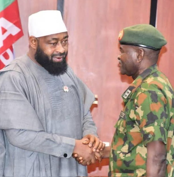 Theatre Commander Intensifies Operational Drive as He Visits Headquarters Sector 1, Operation FANSAN YAMMA