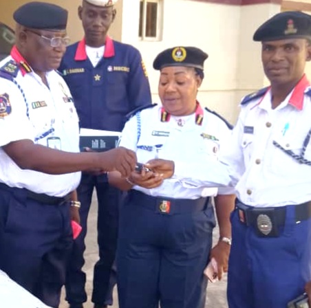 NSCDC Binji Division Receives Daylong Motorcycle Donation from Former Lawmaker, Hon. Sa’adu Nabunkari