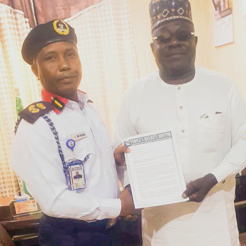 SHUGABAN NSCDC NA JIHAR JIGAWA, MUHAMMED KABIR INGAWA, YA SAMU NADIN KYAUTAR PEOPLE’S SECURITY MONITOR NA SHEKARAR 2025