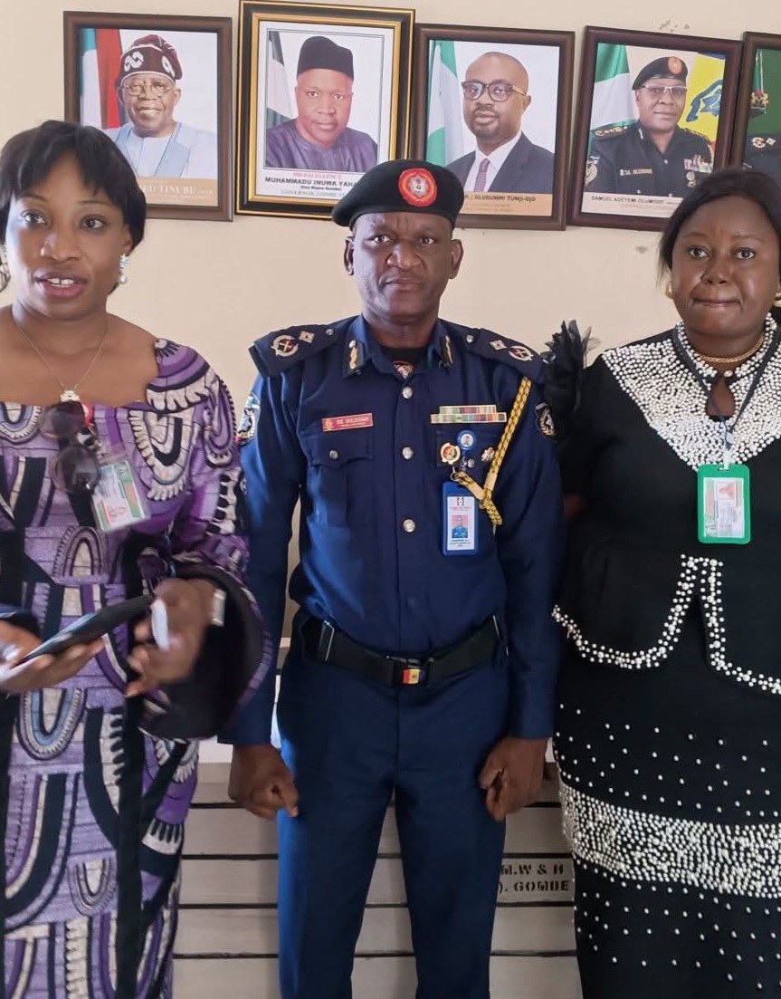 Hedikwatar FFS Gombe Ta Karɓi Tawagar Ma’aikatar Harkokin Cikin Gida Don Binciken Gamsuwar Jama’a na Kwata na 3 da na 4 (SERVICOM)