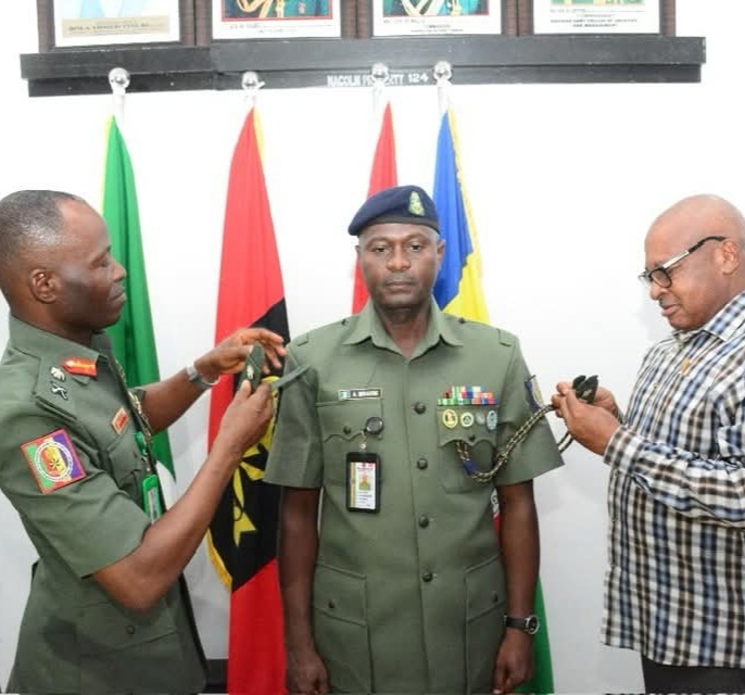 NACOLM COMMANDANT URGES NEWLY PROMOTED SENIOR OFFICER TO DEEPEN CONTRIBUTIONS TO THE ARMY