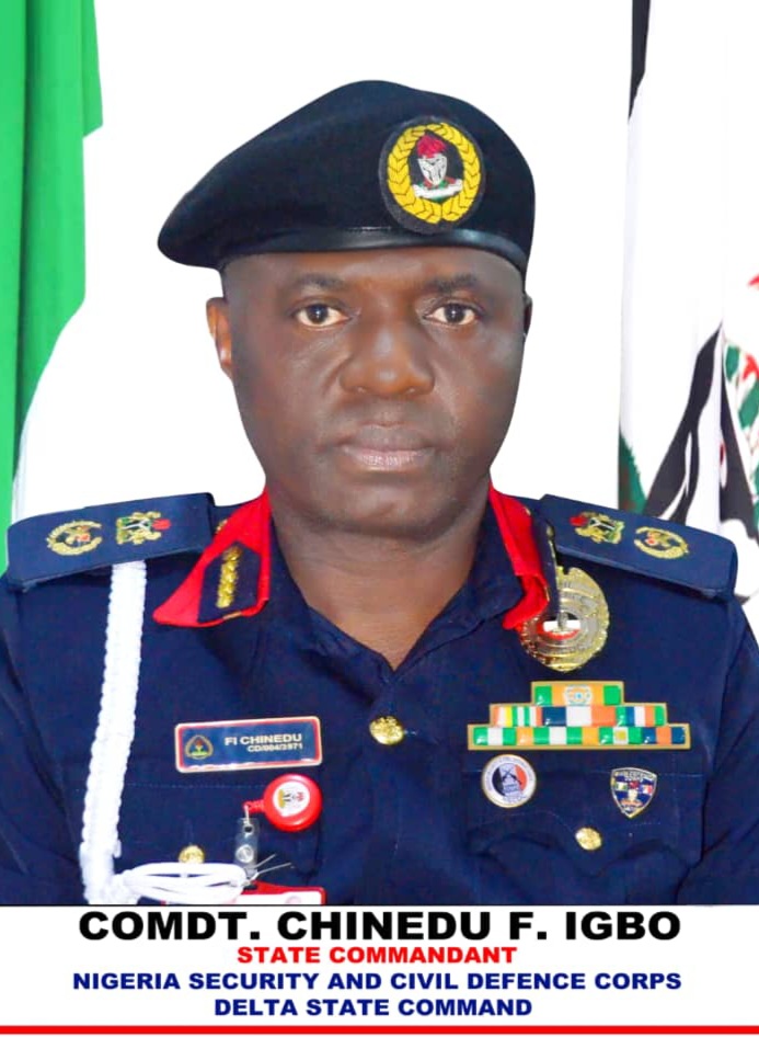 Kwanaki 100 na Sabon Tsaro: Yadda Commandant Chinedu Igbo Ya Sauya Hanyoyin Aikin NSCDC a Jihar Delta