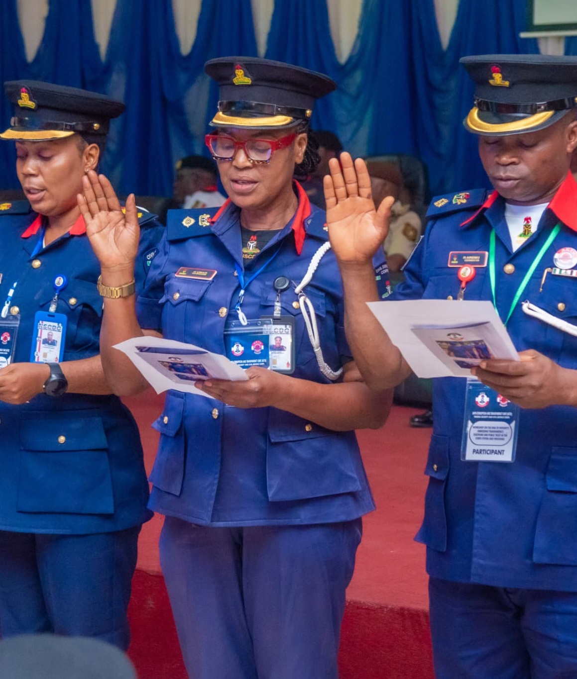 NSCDC STRENGTHENS ANTI-CORRUPTION DRIVE: CG AUDI INAUGURATES NEW ACTU HEADS, UNVEILS CORRUPTION PREVENTION STRATEGY
