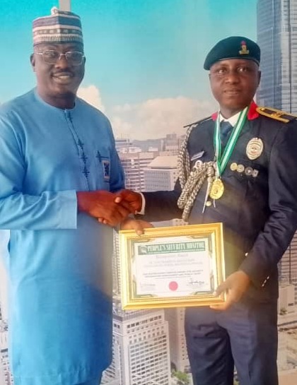ABOLURIN EMERGES 2025 OUTSTANDING PUBLIC RELATIONS OFFICER AT PSM 2025 SECURITY SUMMIT IN ABUJA