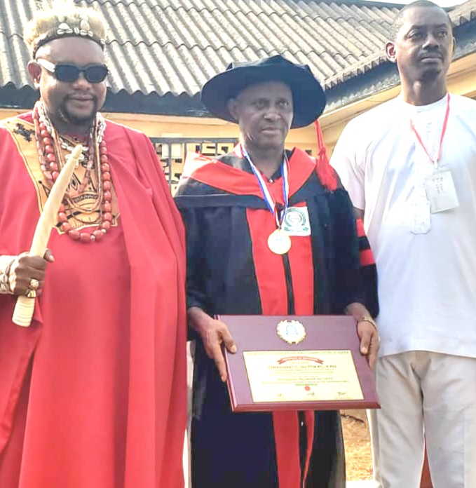 Enugu NSCDC Helmsman, Commandant Elijah Etim Willie, Bags Prestigious IPAM Fellowship Doctorate