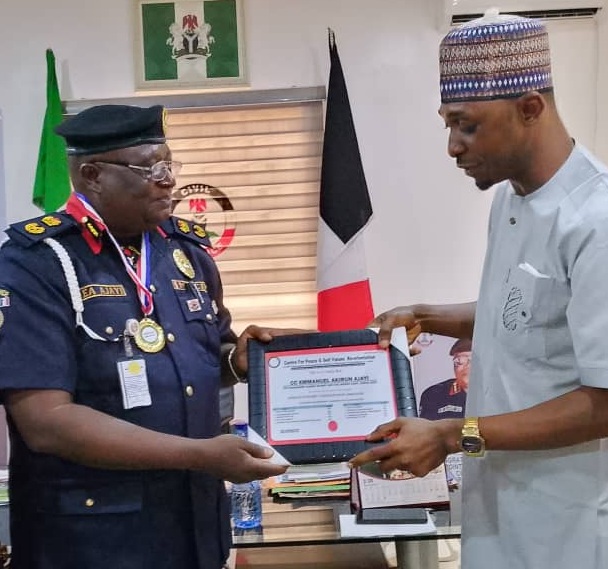 Centre for Peace Honours NSCDC Sokoto Commandant Ajayi