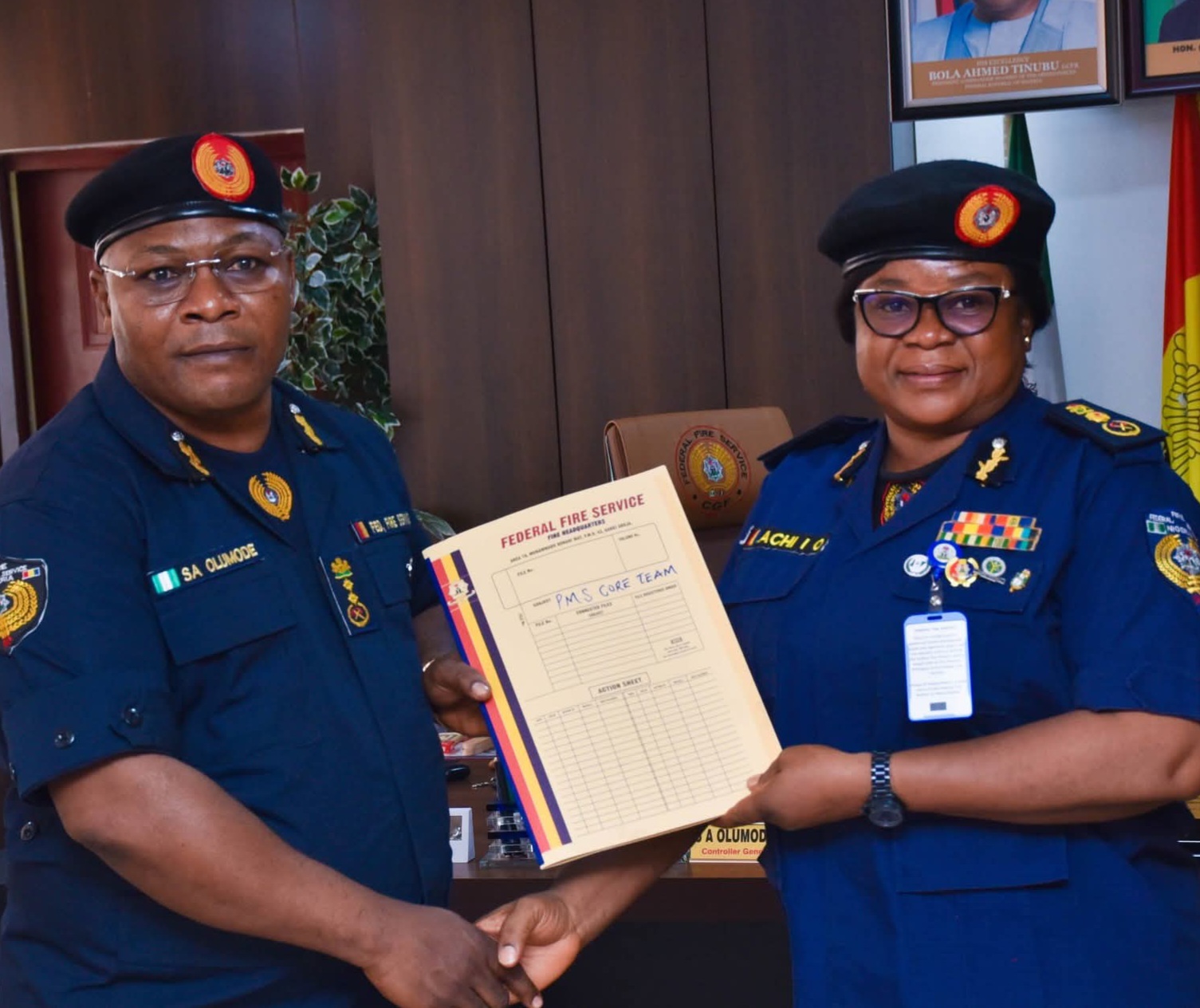 FEDERAL FIRE SERVICE LAUNCHES PERFORMANCE MANAGEMENT SYSTEM COMMITTEE TO BOOST ACCOUNTABILITY AND SERVICE DELIVERY