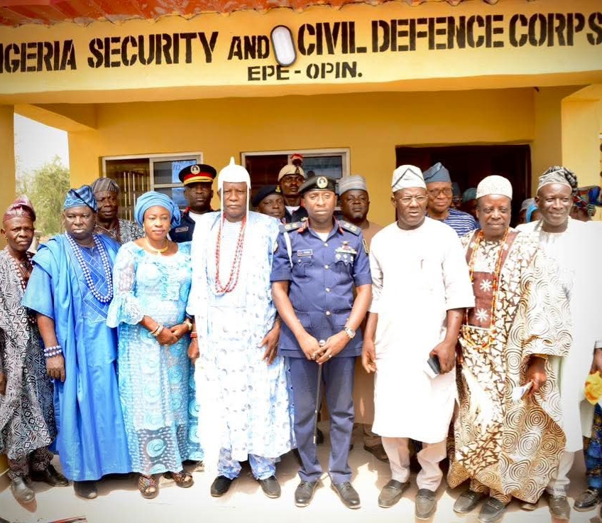 NSCDC Opens New Divisional Headquarters in Epe-Opin to Boost Security in Kwara