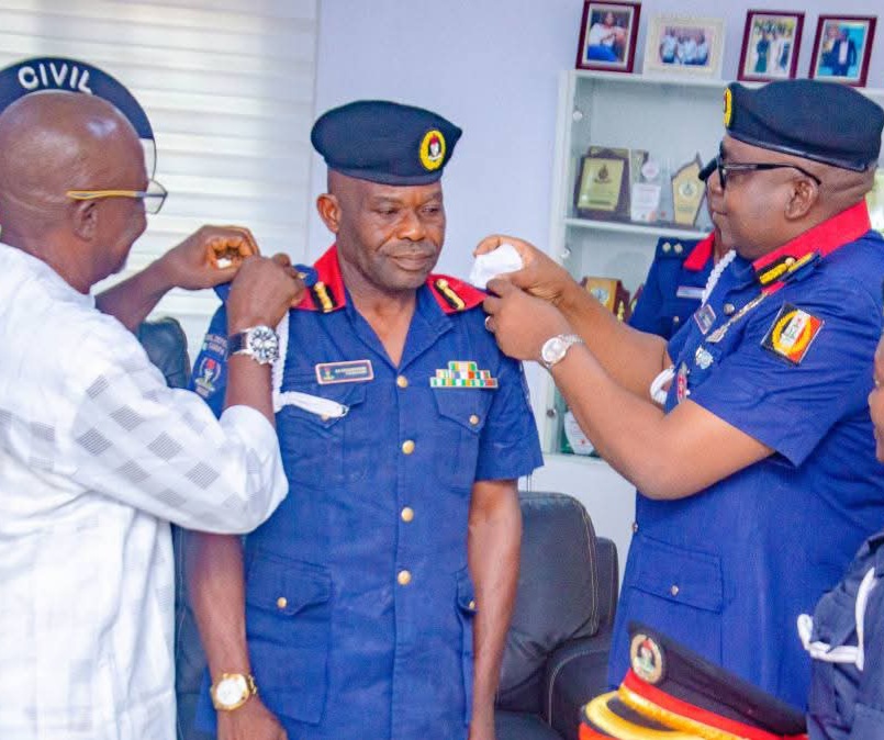 NSCDC Ondo Decorates 110 Promoted OfficersThe Nigeria Security and Civil Defence Corps