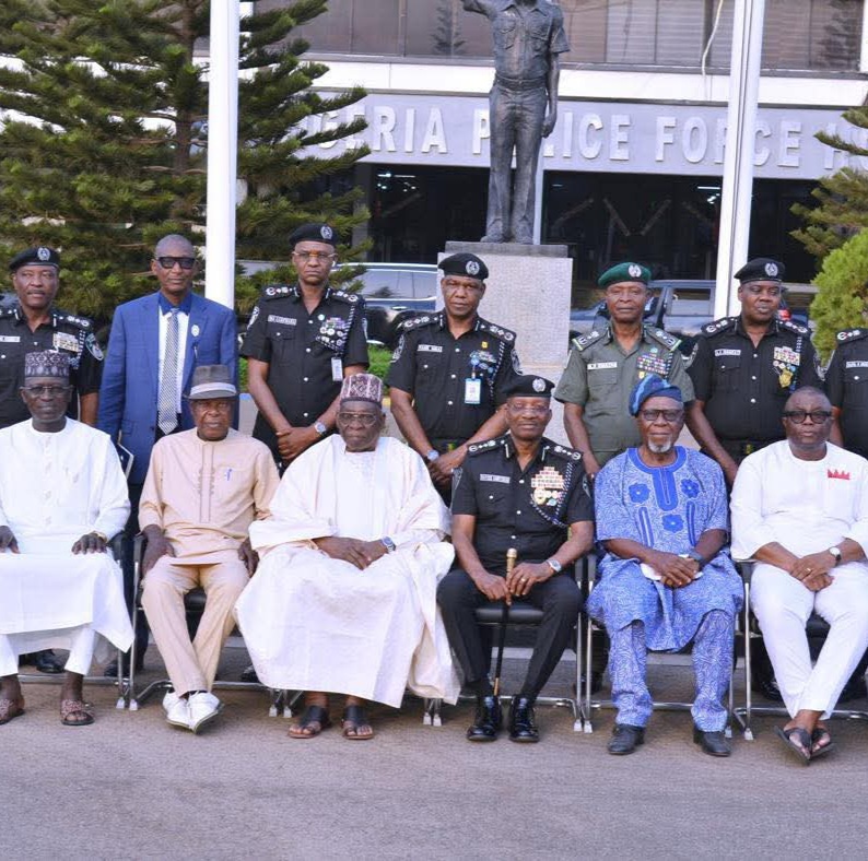 Retired Inspectors-General of Police Pay Solidarity Visit to IGP Egbetokun