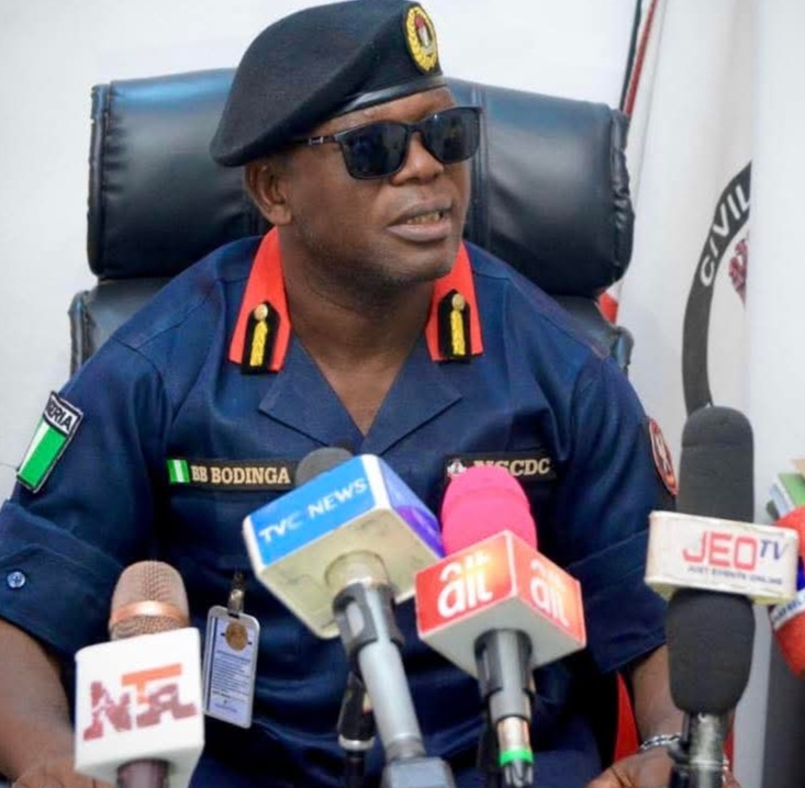 Nigeria Security and Civil Defence Corps Boss in Kwara Orders 24-Hour Surveillance, Deploys Operatives to Flashpoints