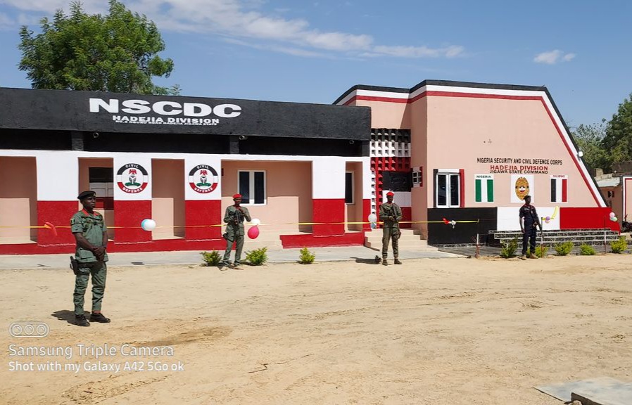 NSCDC Commissions New Divisional Office in Hadejia to Strengthen Grassroots Security