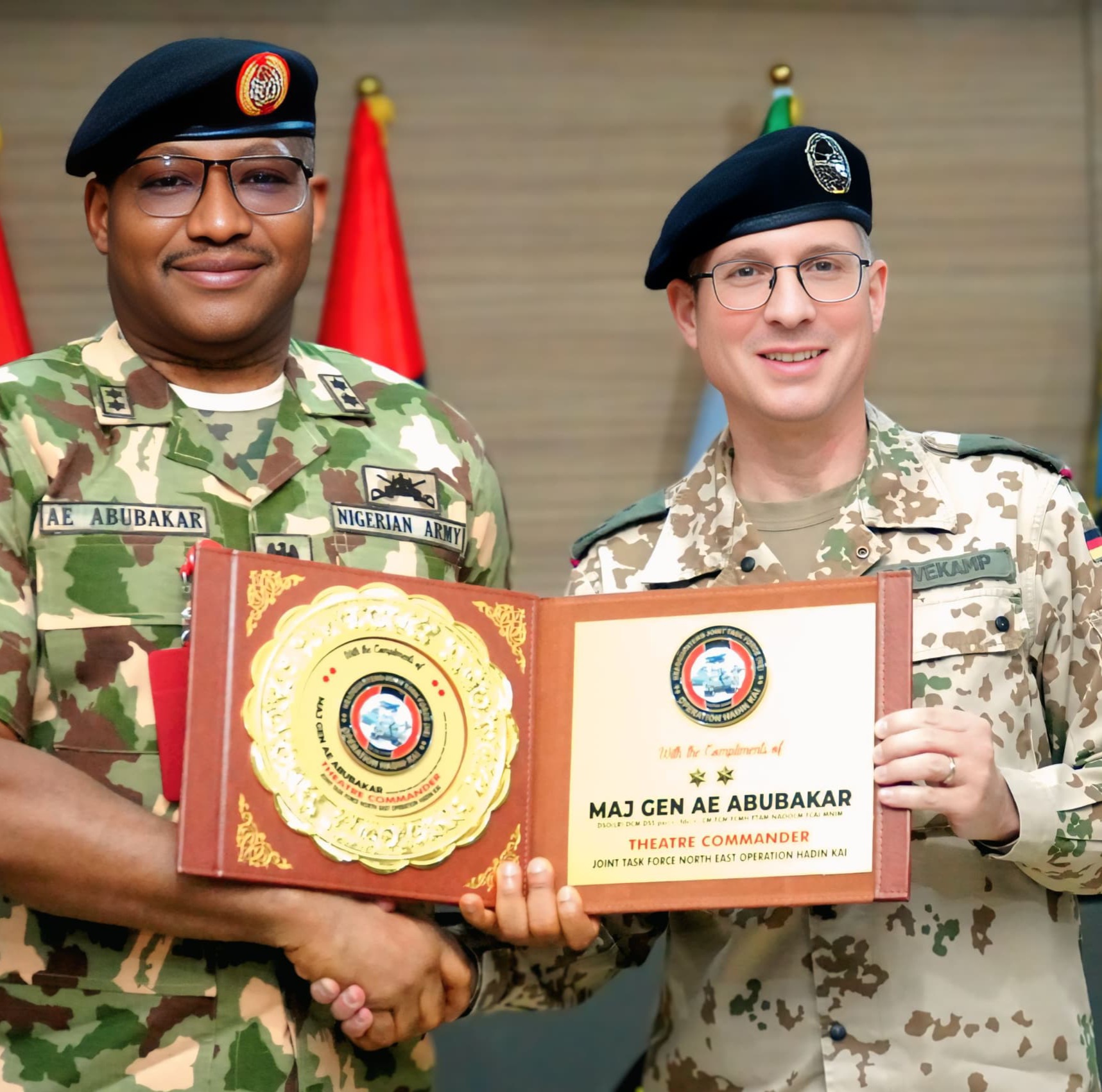 UK, German Defence Attachés Visit OPHK Headquarters, Reaffirm Support for Counter-Terrorism Efforts