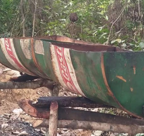 Nigerian Navy Dismantles Illegal Refinery in Bonny, Recovers Over 20,000 Litres of Stolen Crude