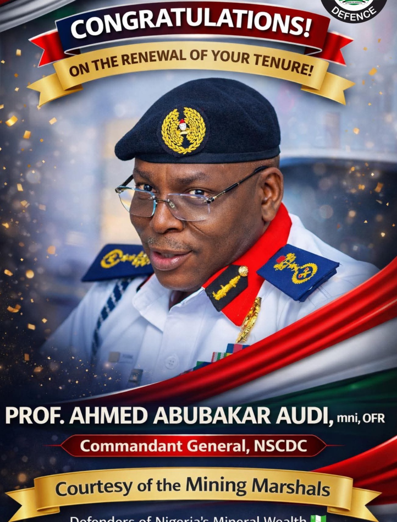 Mining Marshals Congratulate CG Audi on Renewal of Tenure