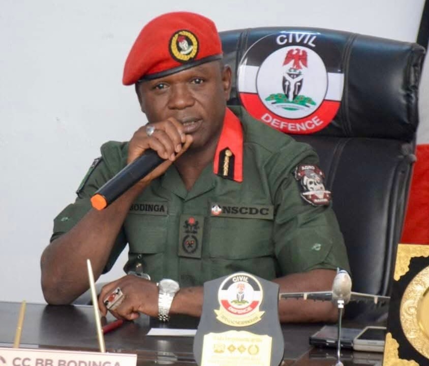 ILORIN EMIRATE SECURITY ADVISORY COUNCIL PAYS COURTESY VISIT TO NSCDC KWARA COMMANDANT