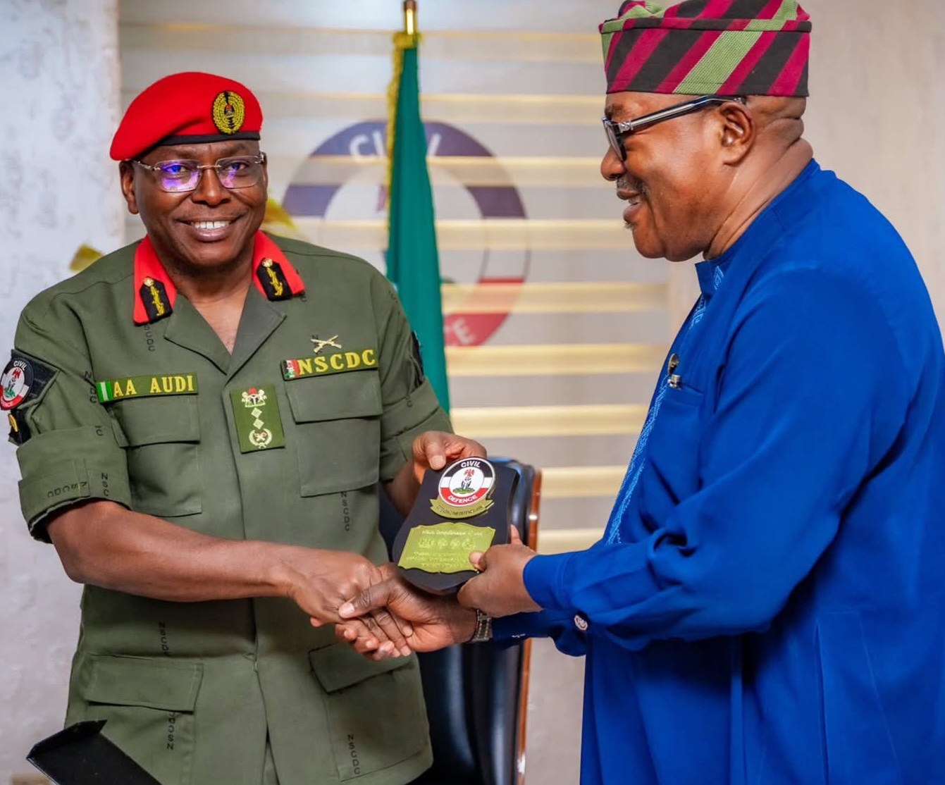 NSCDC Chief Receives NISS Alumni Leaders, Reaffirms Commitment to National Security