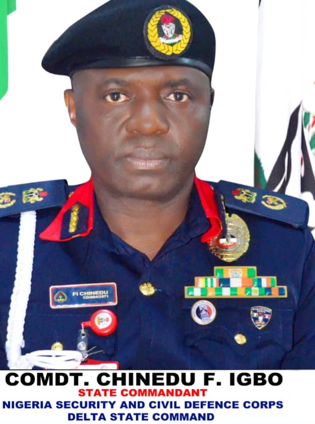 Delta NSCDC Command Congratulates CG Audi on Reappointment