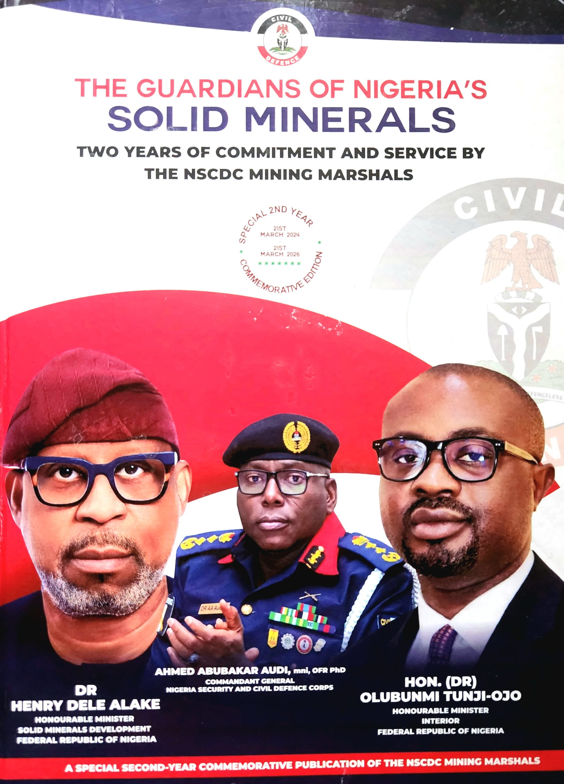 Two Years of Extraordinary Service, Economic Protection and National Development by the NSCDC Mining Marshals