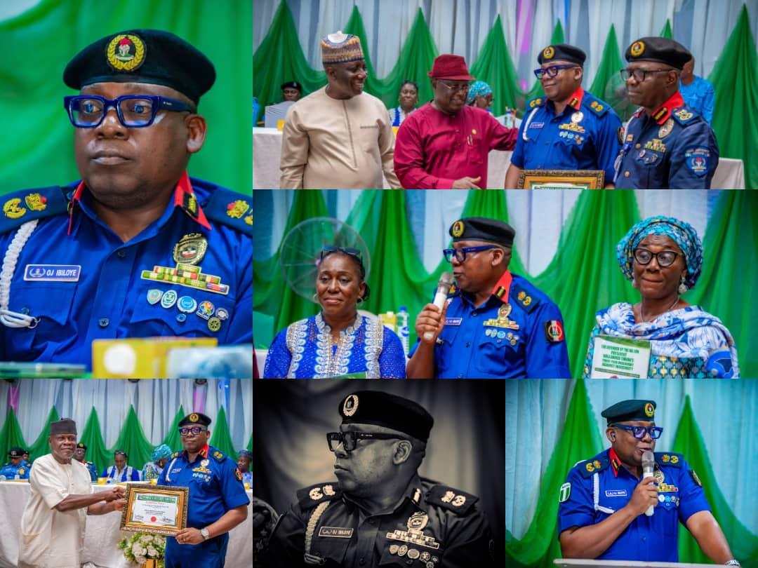 ONDO NSCDC Commandant Earns National Recognition for Exceptional Leadership in Civil Defence Operations