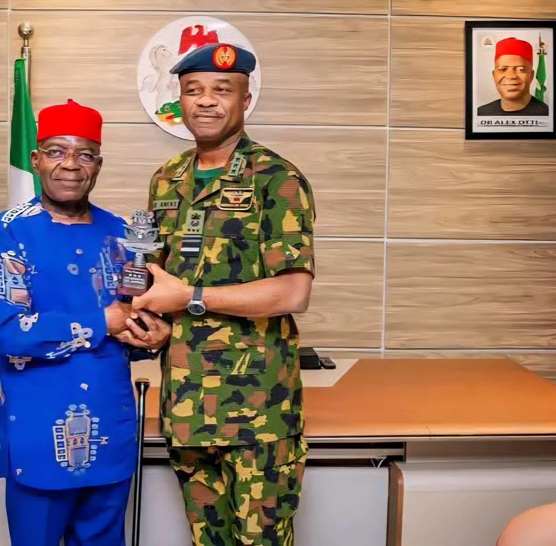 Air Chief Hails Gov. Otti’s Security Investments as Abia Hands Over New NAF Office Complex, Housing Facilities