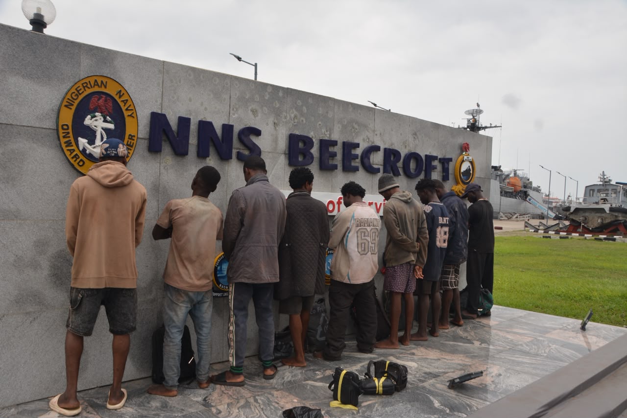 Nigerian Navy Hands Over Nine Suspected Stowaways to Immigration Service