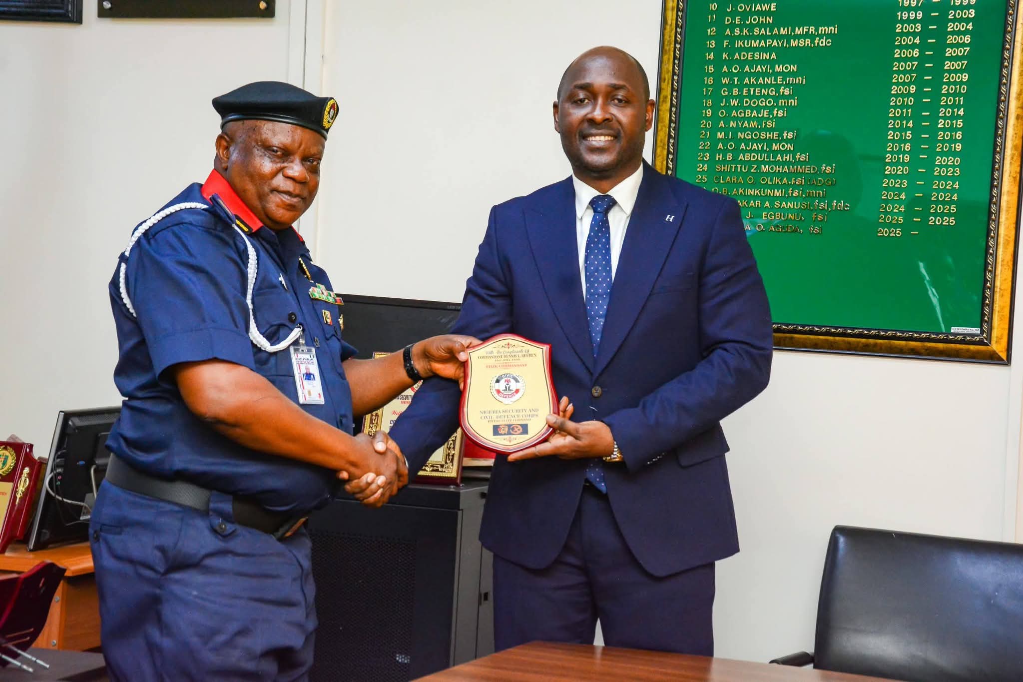 NSCDC, DSS Strengthen Security Partnership in Rivers State