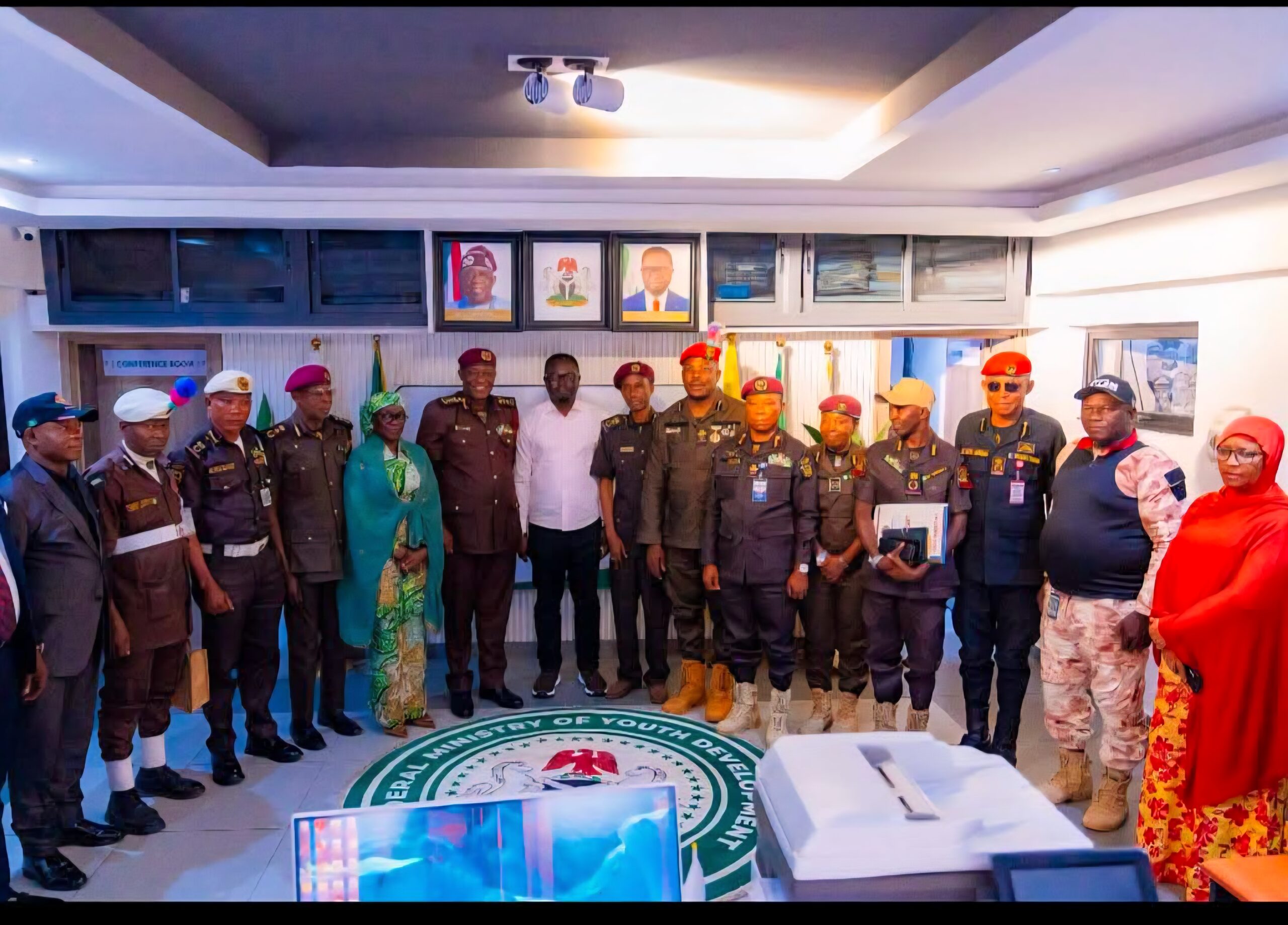 Youth Minister Hails VGN’s Community Security Role, Seeks Stronger Partnership on Youth Development