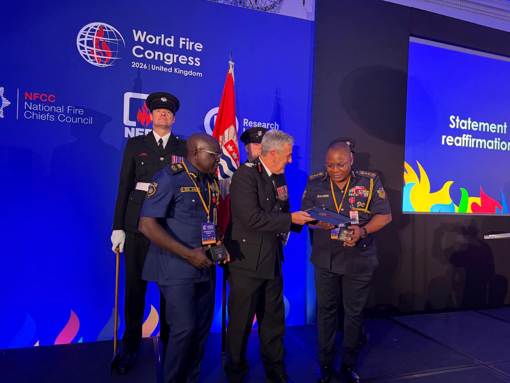 World Fire Congress Ends with Adoption of Founding Principles, Renewed Commitment to Global Fire Safety