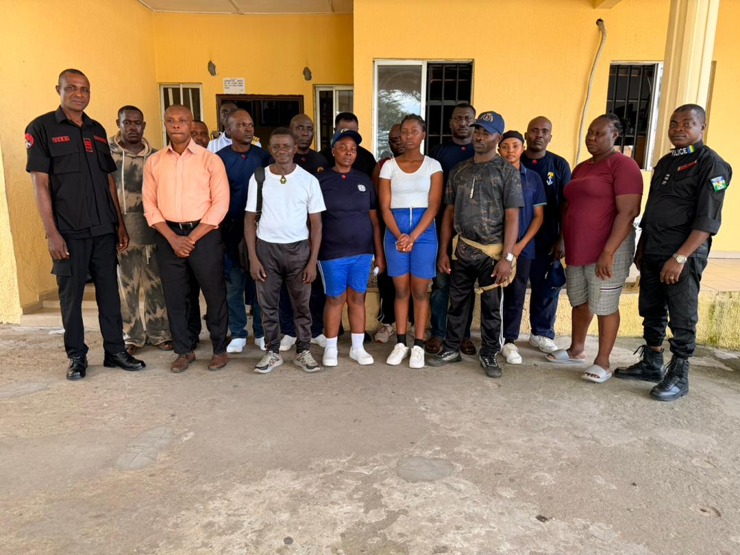 NAVY, SECURITY AGENCIES DISRUPT ALLEGED ILLEGAL RECRUITMENT SCHEME IN AKWA IBOM, ARREST 12
