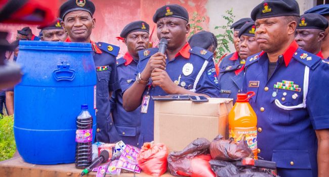 NSCDC Raids Suspected Illegal Juice Factory in Lagos, Arrests Two Women