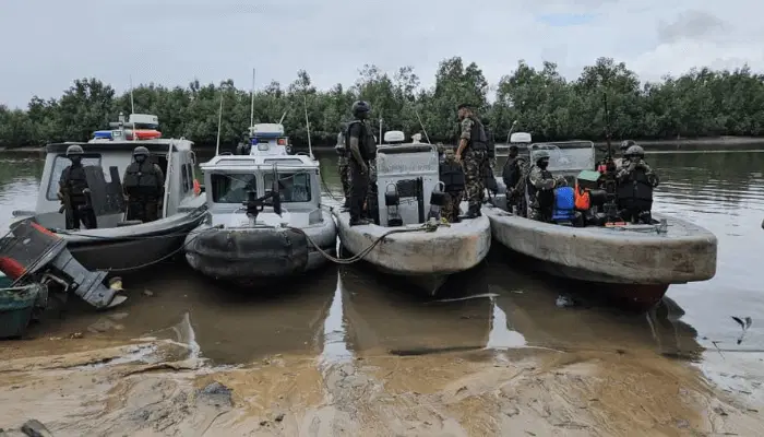 Navy Seizes 182,000 Litres of Suspected Stolen Crude Oil in Rivers