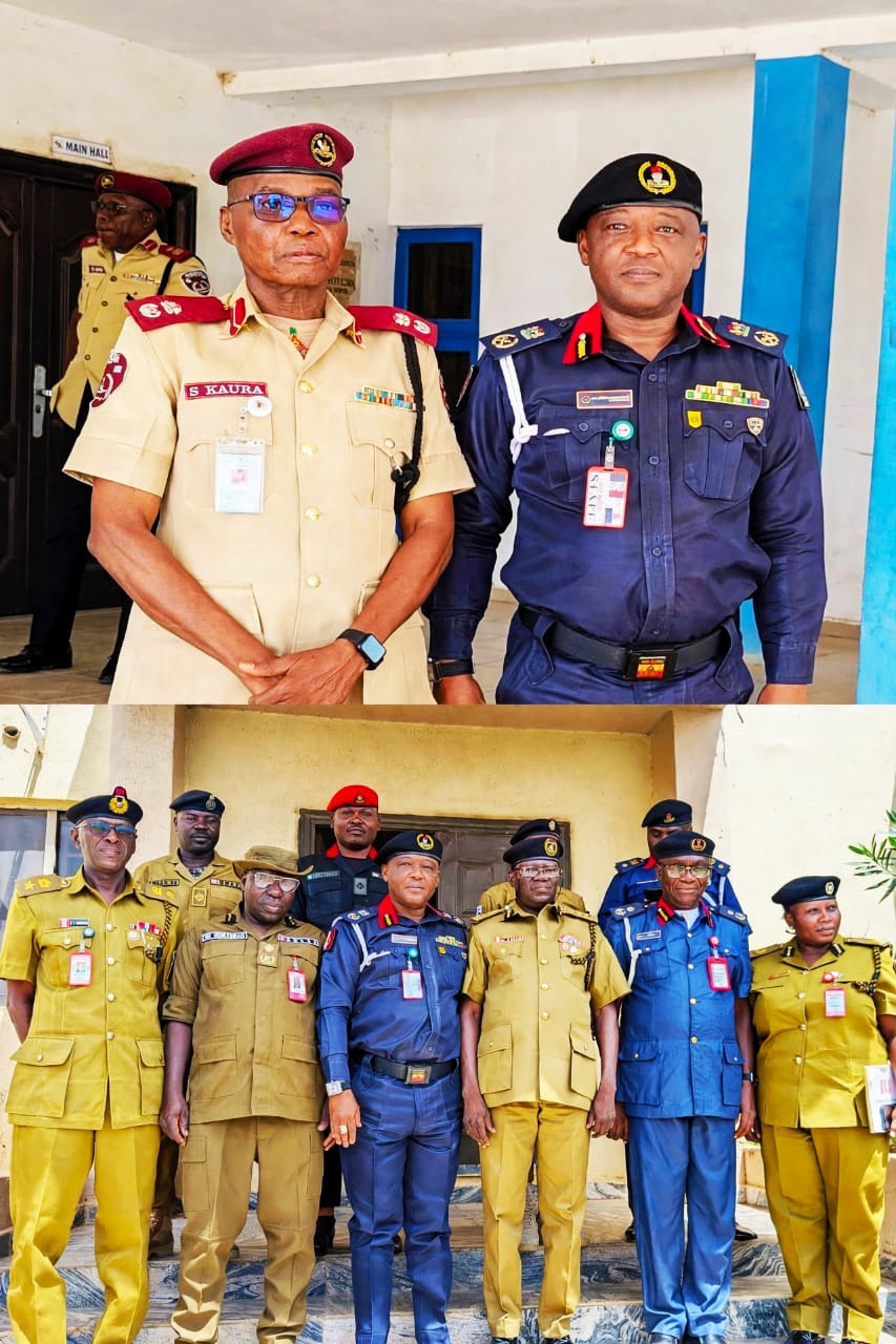 NSCDC GOMBE COMMAND SEEKS STRONGER SECURITY PARTNERSHIP WITH NDLEA, FRSC