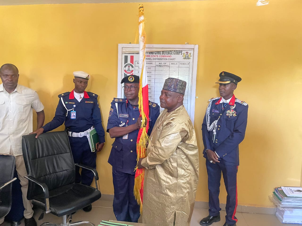 Maidamma Takes Over as 17th Substantive NSCDC Commandant in Kebbi